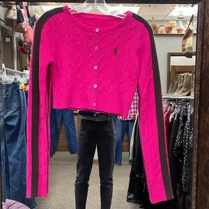 Vintage juicy couture cashmere sweater cropped sz XS